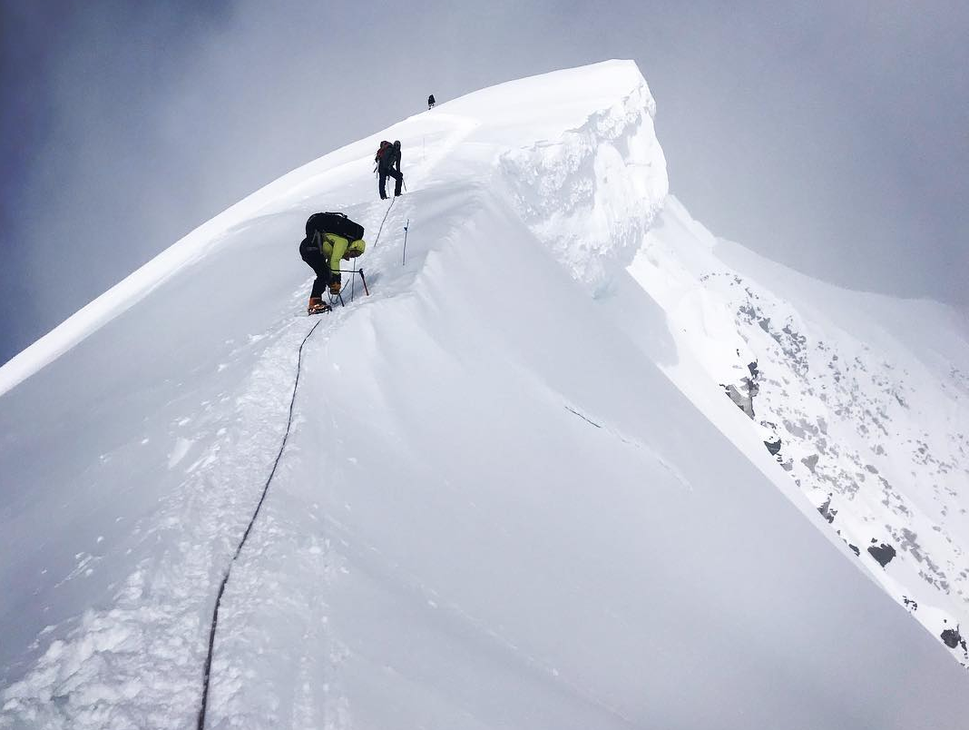 Climbing mountains